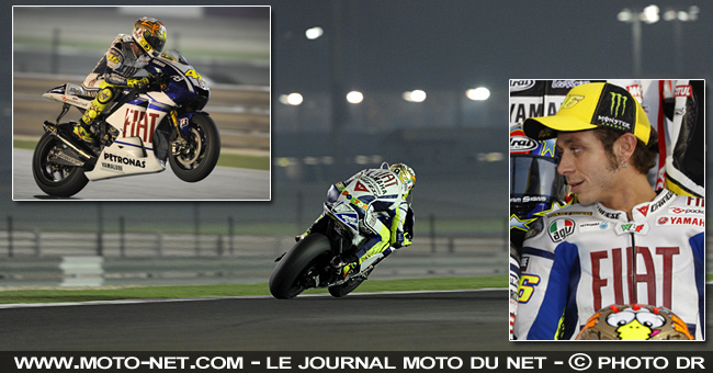 Rossi encore le plus rapide au Qatar !