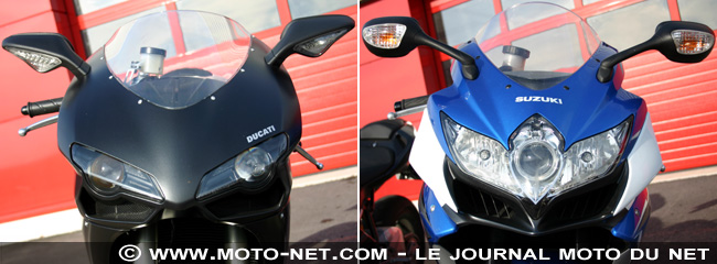  Ducati 848 et Suzuki GSX-R 750 : Hors compétition mais pas hors-jeu !