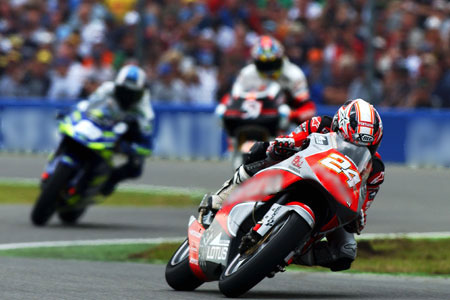 Grand Prix moto des Pays-Bas 2004 : le tour par tour