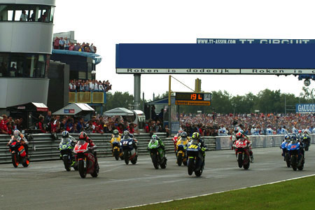 Grand Prix moto des Pays-Bas 2004 : le tour par tour