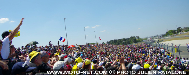 Le Mans - MotoGP : victoire de Lorenzo devant Rossi