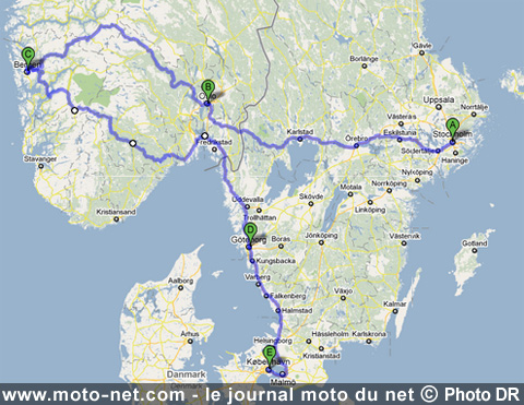 Tour d'Europe à moto : l'instantané du 