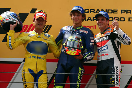 Grand Prix moto du Portugal 2004 : le tour par tour