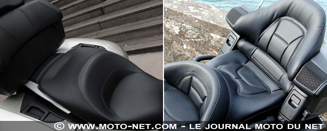  Face à face BMW K 1600 GTL vs Honda GL1800 Goldwing : 12 cylindres en Bretonnie !