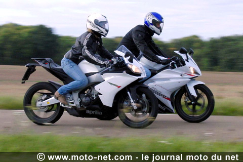 Duel Aprilia 125 RS4 vs Yamaha YZF-R125 : la rentrée à fond de six !