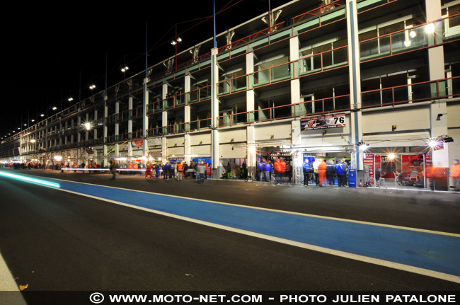 Bol d'Or 2012 - 01h00 : dans un mouchoir derrière Kawasaki