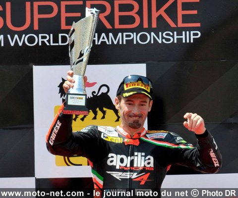 Biaggi 1er - WSBK Espagne (8 sur 14) : Vidéos, déclarations et analyse du SBK à Aragon