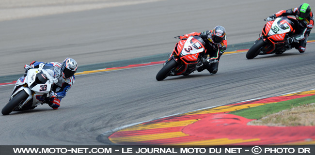  Melandri, Biaggi et Laverty - WSBK Espagne (8 sur 14) : Vidéos, déclarations et analyse du SBK à Aragon