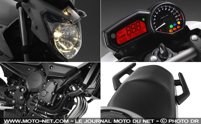  Compte Tours Moto pour Yamaha XJ6 / Diversion/F CVT Chrome