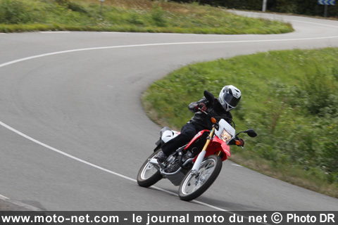 Test Honda CRF 250 L : un petit trail au pays des grands