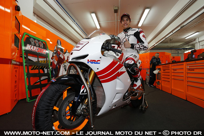 Marc Marquez, pilote officiel Honda HRC