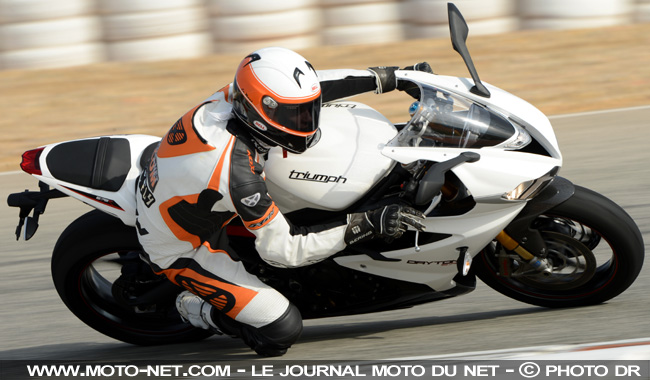Test Triumph Daytona 675 R 2013 : la voie royale