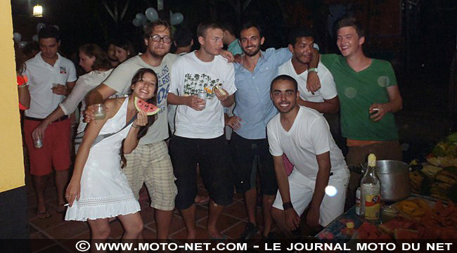 Amérique latine à moto (03) : Nouvel An et Caïpirinha