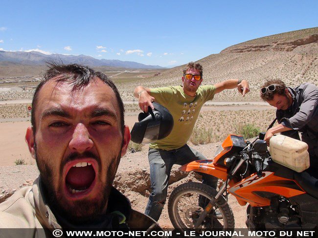 Amérique latine à moto (10) : arrivée en Argentine