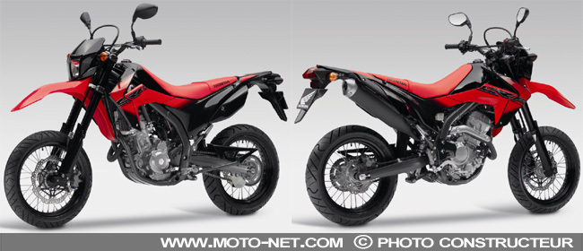 CRF250M : un petit supermotard Honda pour cet été