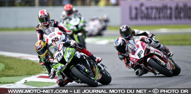  Baz, Badovini, Rea, Neukirchner, Iannuzzo et Akiyoshi - WSBK Italie (4 sur 15) : Vidéos, déclarations et analyse du SBK à Monza