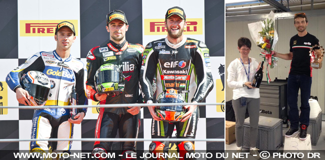 Melandri 2ème, Laverty 1er, Sykes et Guintoli - WSBK Italie (4 sur 15) : Vidéos, déclarations et analyse du SBK à Monza