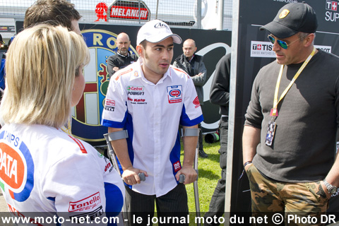 Haslam et... OMG, Matt Le Blanc !- WSBK Europe (5 sur 15) : Vidéos, déclarations et analyse du SBK à Donington
