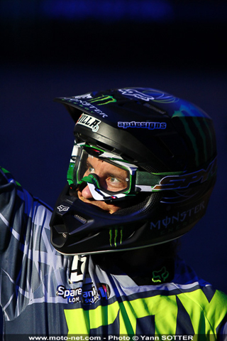 Galerie : les plus belles photos du Supercross de Bercy 2013