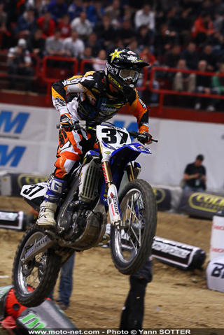 Galerie : les plus belles photos du Supercross de Bercy 2013
