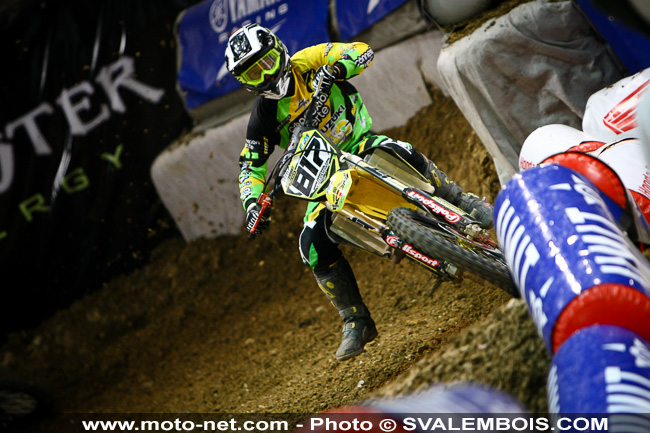 Galerie : les plus belles photos du Supercross de Bercy 2013