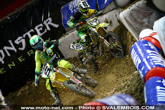 Galerie : les plus belles photos du Supercross de Bercy 2013