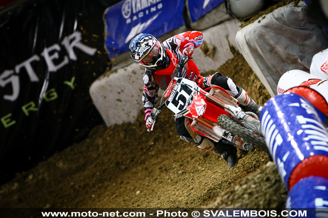Galerie : les plus belles photos du Supercross de Bercy 2013