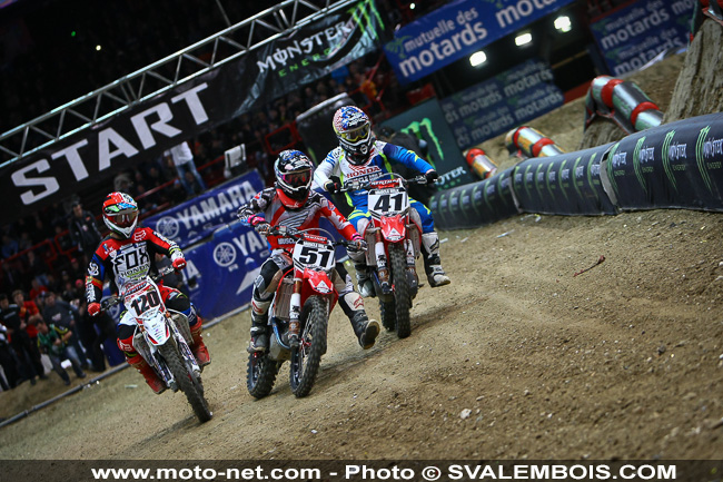 Galerie : les plus belles photos du Supercross de Bercy 2013