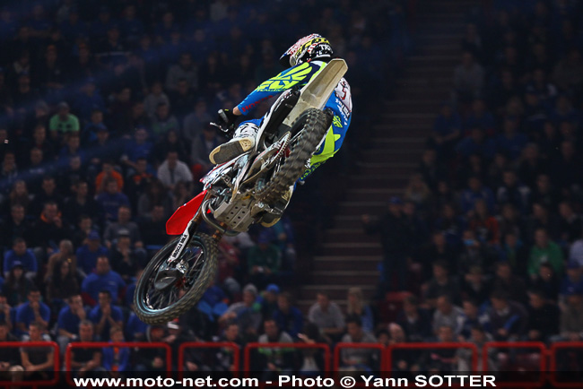 Galerie : les plus belles photos du Supercross de Bercy 2013