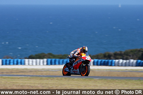 Tests MotoGP Australie - J2 : Pedrosa manque de feeling