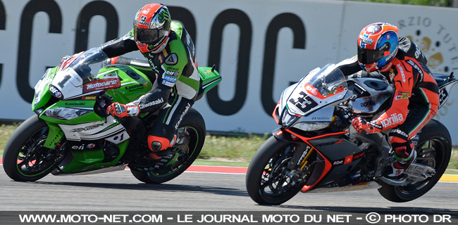 Sykes et Melandri - WSBK Espagne (2 sur 13) : Vidéos, déclarations et analyse du SBK à Aragon