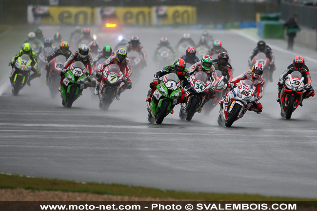 WSBK France - Galerie photo : Course SBK1 à Magny-Cours