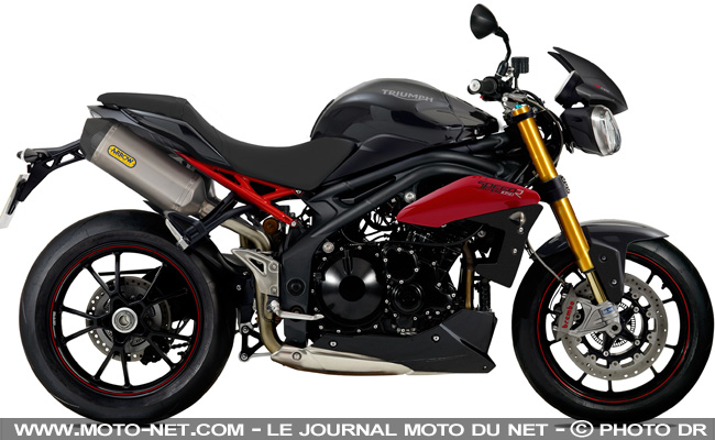 Offres accessoires et financement sur plusieurs motos de la gamme Triumph