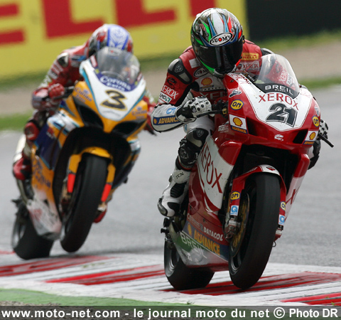  Bayliss et Biaggi, Monza 2007 - WSBK Italie (8 sur 13) Déclarations et analyse du Superbike à Misano