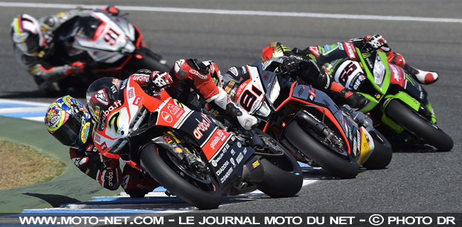 Davies, Torres, Rea et Haslam - WSBK Espagne (11 sur 13) Déclarations et analyse du Superbike à Jerez