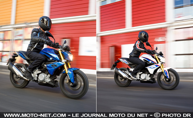 Nouveautés moto 2016 : BMW à l'assaut des petites cylindrées avec le roadster G 310 R