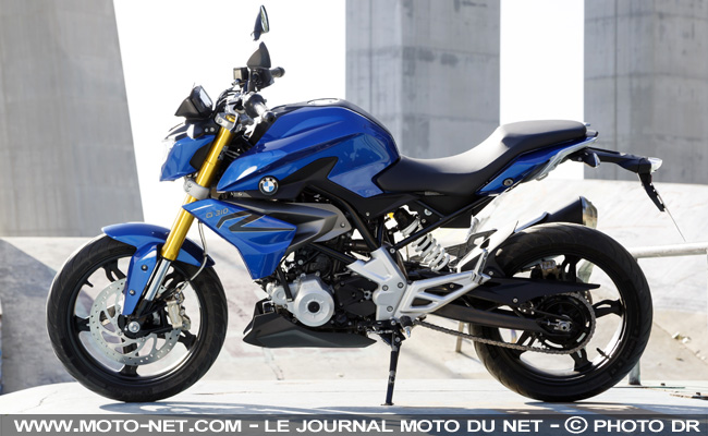 Nouveautés moto 2016 : BMW à l'assaut des petites cylindrées avec le roadster G 310 R