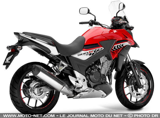 Nouveau trail Honda CB500X 2016