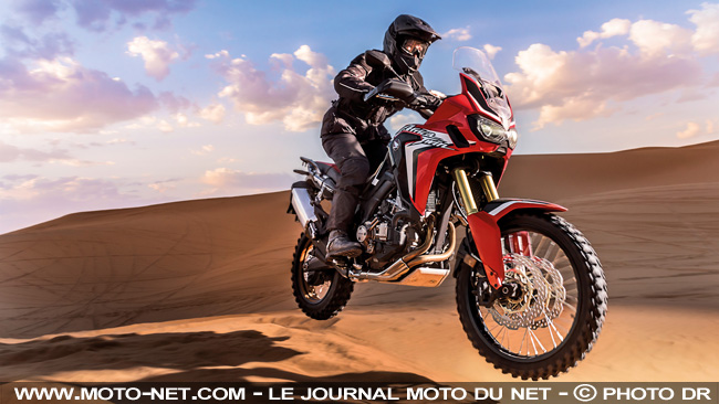 Nouvelle Honda Africa Twin CRF1000 ABS : 12 999 euros en novembre