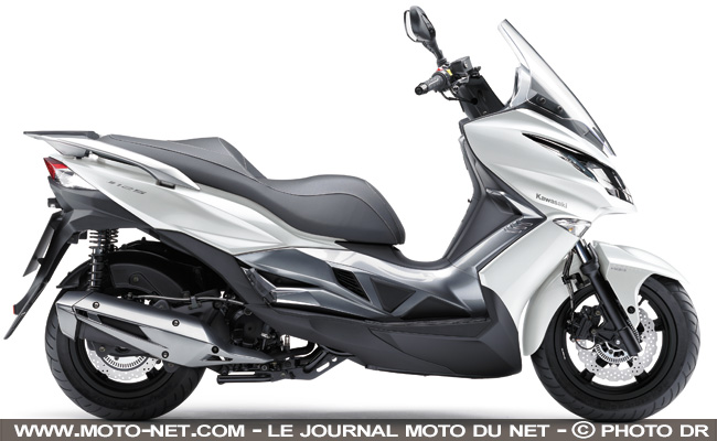 Kawasaki lance un nouveau scooter J125