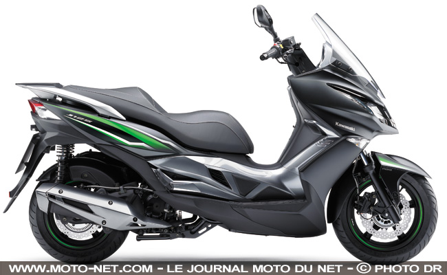 Kawasaki lance un nouveau scooter J125