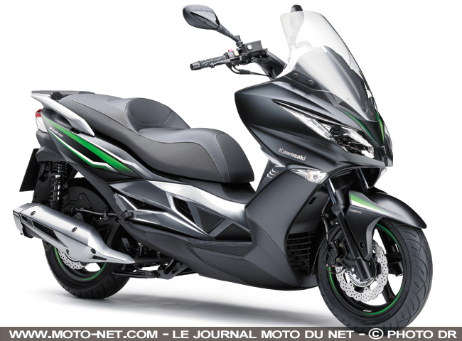 Kawasaki lance un nouveau scooter J125