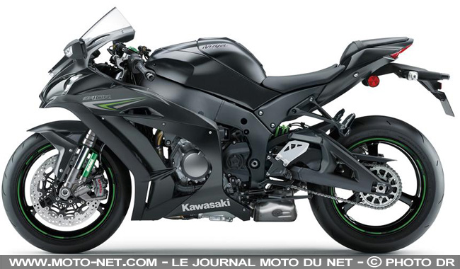 Premières infos sur la nouvelle Kawasaki ZX-10R 2016