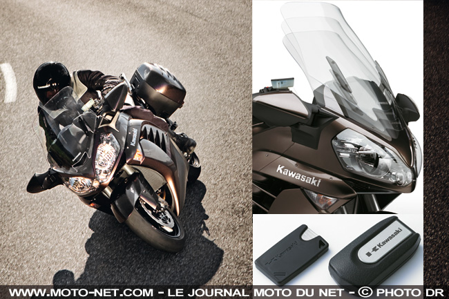 Nouveautés 2015 EICMA : menues évolutions pour la Kawasaki GTR 1400 2015