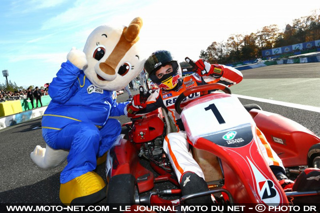 Fête de fin de saison au Japon pour les pilotes Honda du HRC