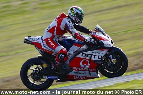 Petrucci (Ducati) et Vinales (Suzuki) dominent les deux premiers jours d'essais MotoGP à Phillip Island