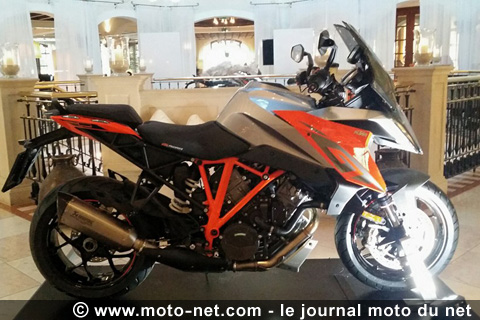 Prix, puissance et couple de la nouvelle KTM 1290 Super Duke GT