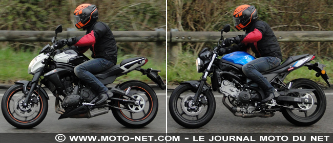  Duel ER-6n Vs SV650 2016 : comme on se retrouve !
