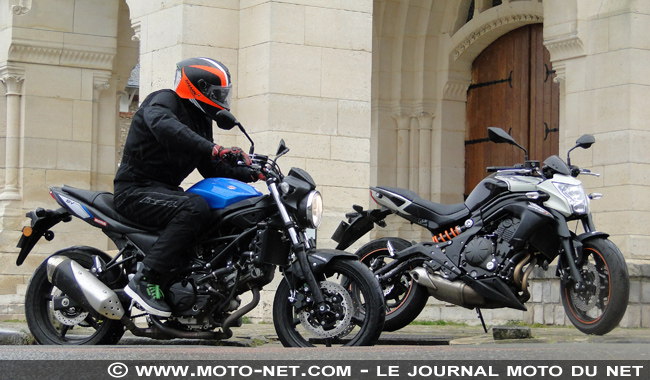  Duel ER-6n Vs SV650 2016 : comme on se retrouve !