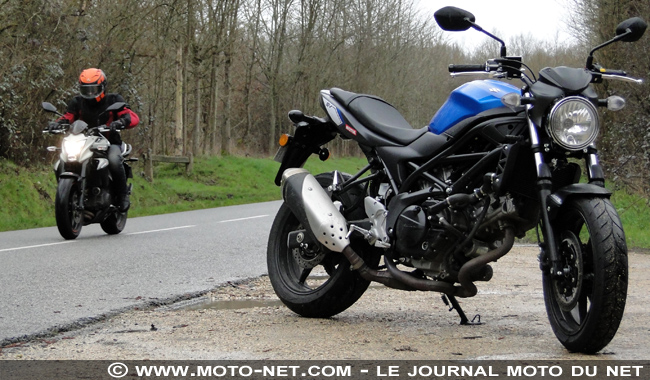  Duel ER-6n Vs SV650 2016 : comme on se retrouve !